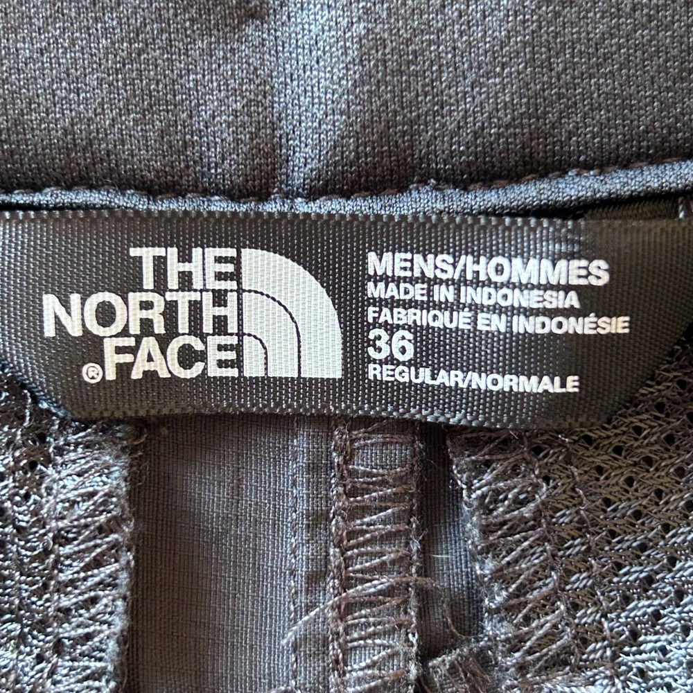 The North Face Mens Hiking Shorts Black Grey Size 36 Nylon Ripstop Cargo Utility - Picture 8 of 9